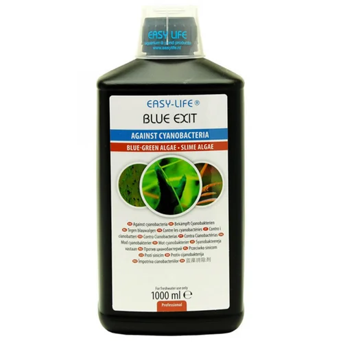 Anti algue aquarium, formule efficace, EASY LIFE Blue Exit - 1L