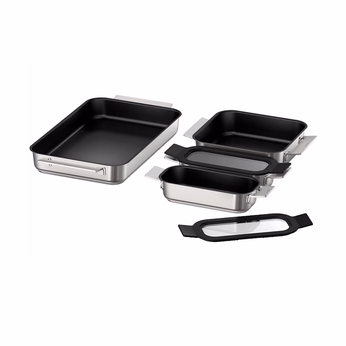 Batterie de cuisine 4 pièces acier inoxydable Bosch HEZ9FF040 – Réf. IBHYSBHSK3812619491