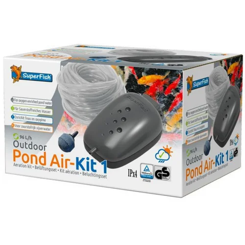 Kit d’aération pour bassin 96 L/H - SUPERFISH Pond Air-Kit 1 Outdoor