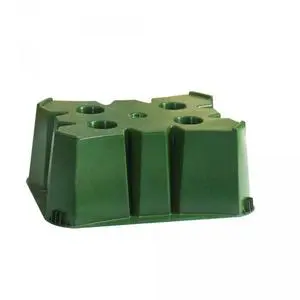 Socle vert pour récupérateur à eau rond Bellijardin - 200/350 litres