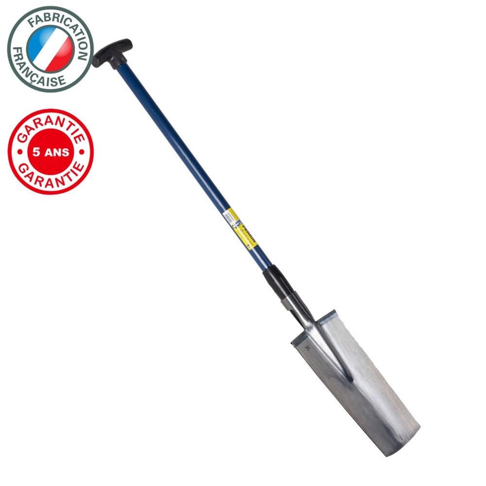 OUTILS PERRIN Louchet pépiniériste 36 cm manche composite incassable pour professionnel – 36 cm 2,6Kg