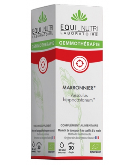 Equi Nutri Marronnier bio Flacon compte gouttes 30ml