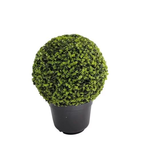 Boule buis articielle en pot - Ø 22 cm