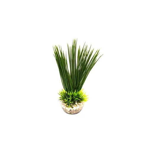 Récif vert en plastique petit modèle 13 cm