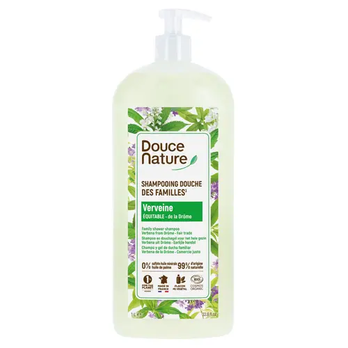Shampooing douche verveine Douce Nature 1 l