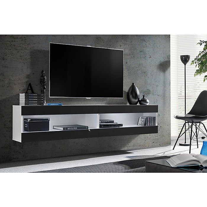 Ensemble Komodee TIVOLI SET4 Espace ouvert Blanc Noir 35 × 200 × 41 cm