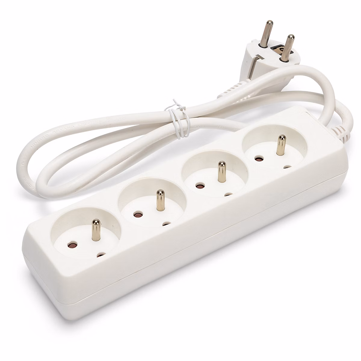 Bloc multiprise 4x16A – 1m H05VV | F3G1.0MM2 | CE & NF