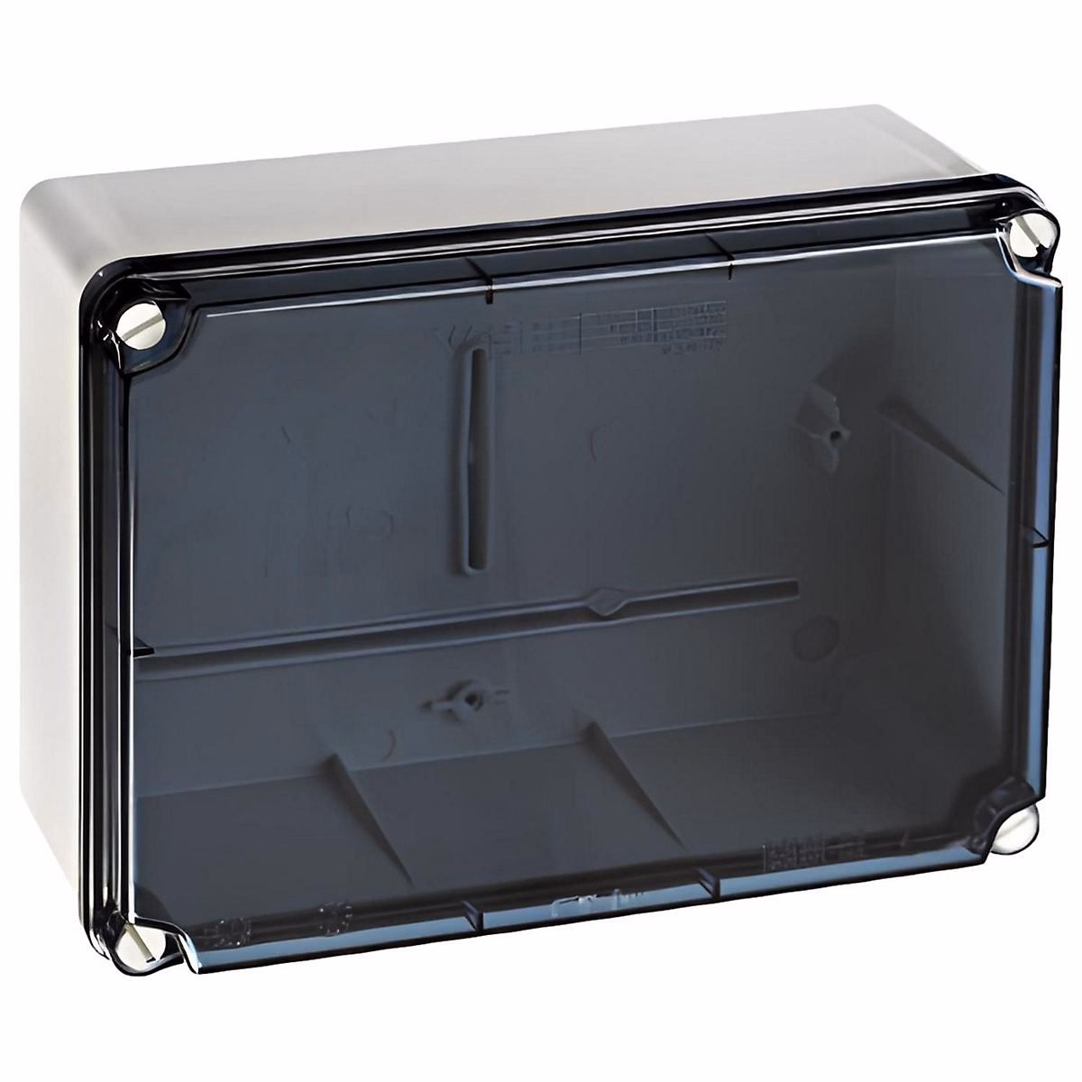 Elt231 Ide Boite étanche Ip67 Avec Couvercle Transparent – Bord Lisse | Hxlxp 186x246x101