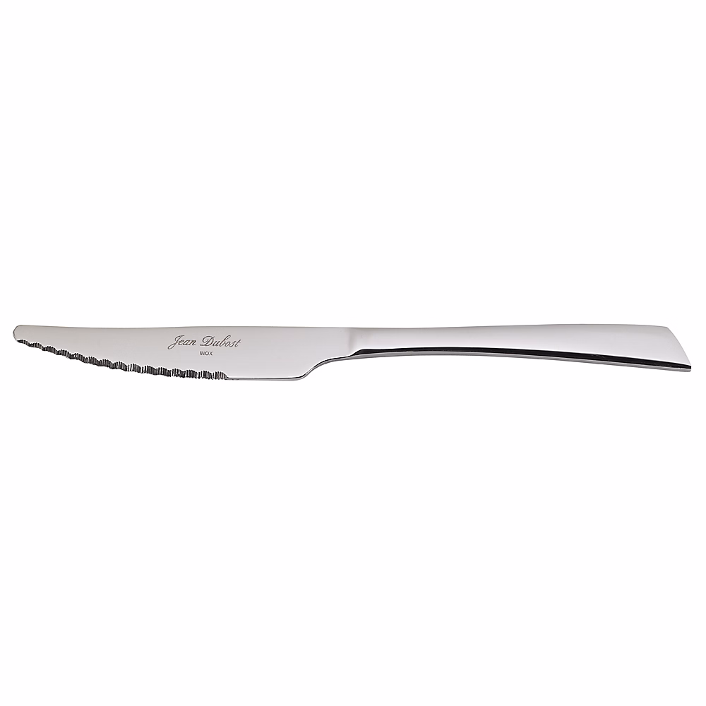 Couvert – Couteau de table monobloc Delta inox (lot de 6)