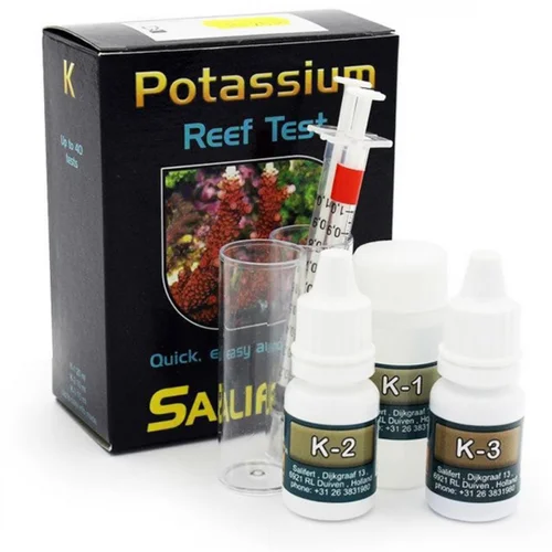 Kit de test potassium pour aquarium, SALIFERT - précision élevée - 40 tests