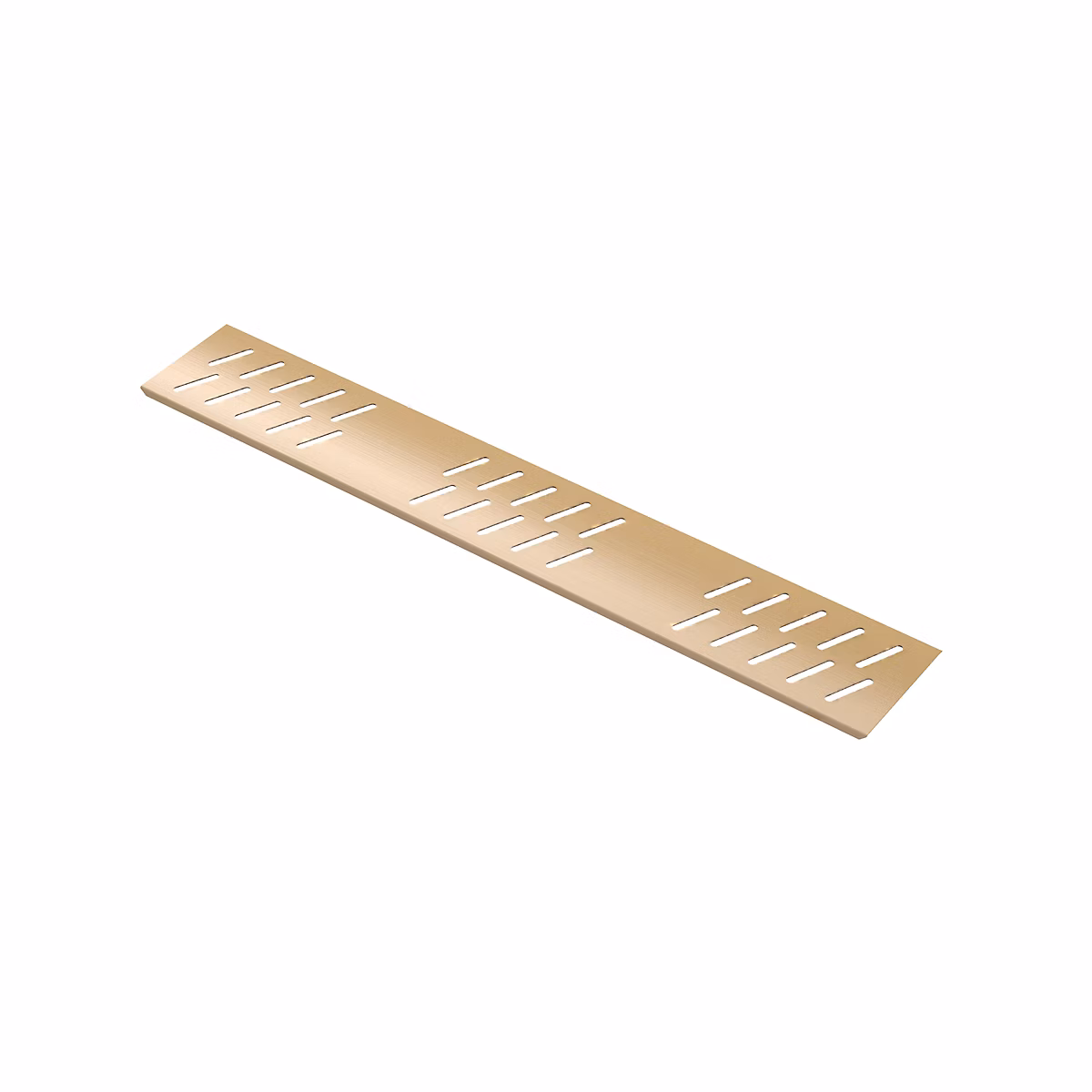 Grille d'évacuation l.69 – 5 cm pour receveur de douche Pedra et Pure 2, doré, Galedo