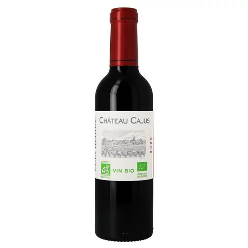 Château Cajus rouge bio - Demi 37,5 cl