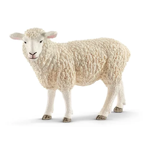 Figurine Mouton plastique 8 x 3 x 7 cm à partir de 5 ans