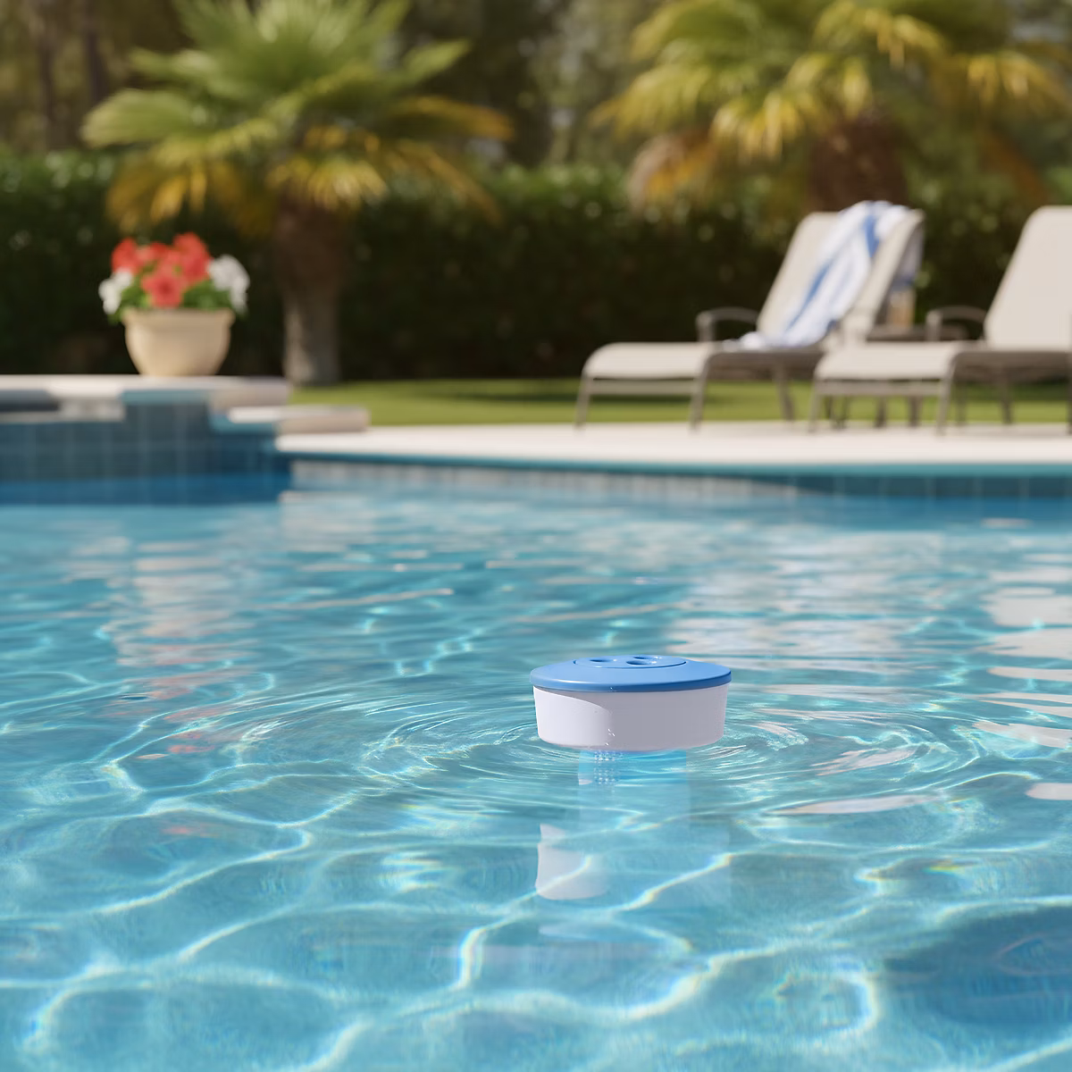 Piscine et spa – Doseur de chlore flottant petit modèle V2