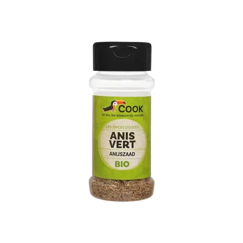 Anis vert en graines bio dans un pot de 40 g