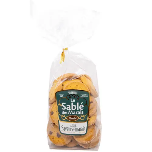 Sablés chocolat Saveurs des marais - 210 g