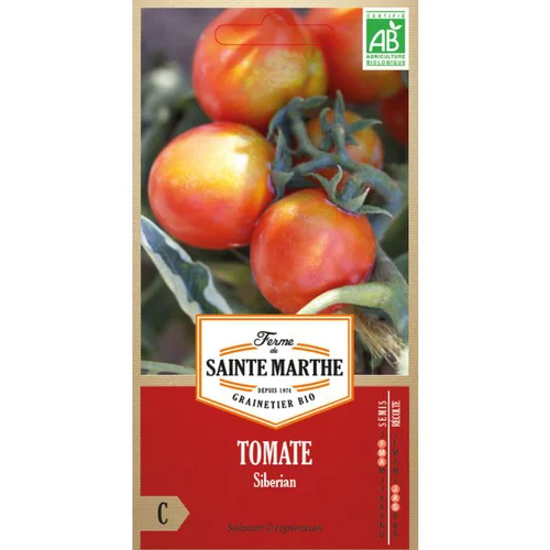Graines de Tomate Siberian bio Ferme de Sainte Marthe - graines à semer