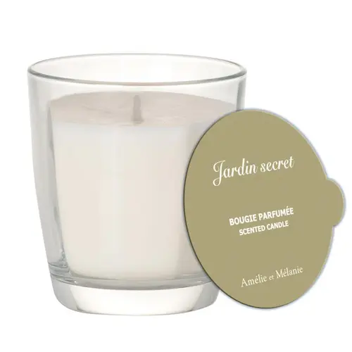 Bougie parfumée senteur jardin secret Amélie et Mélanie Lothantique - 200 g