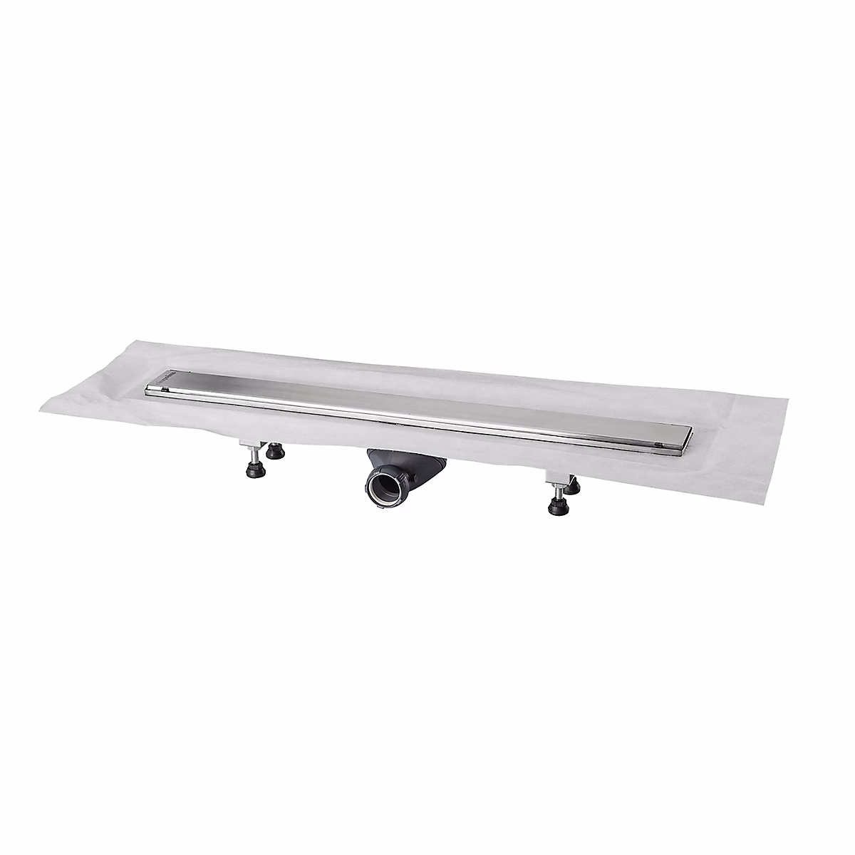 Caniveau de douche à l'italienne 700mm Wirquin – Réf. MAURZBVON4391031484