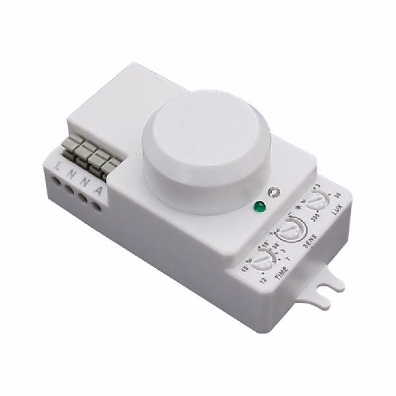 Détecteur de Mouvement Micro Ondes Blanc IP20 – SILAMP