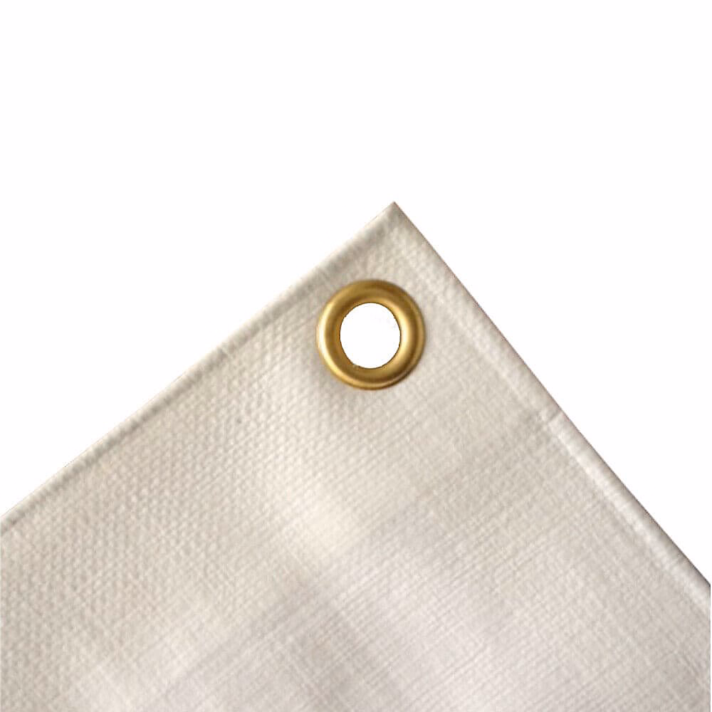 Bâche de Protection 280 g/m 3 × 4m (12m) | Étanche – Anti – déchirure – Blanche