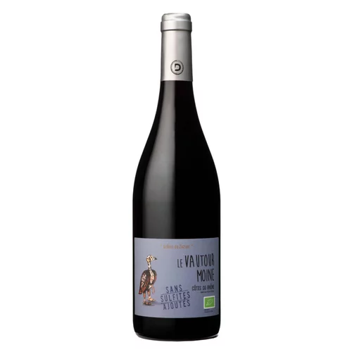 Côtes du Rhône AOC Bio Le Vautour Noir Demazet "Drôles de zozios" - Bouteille 75 cl