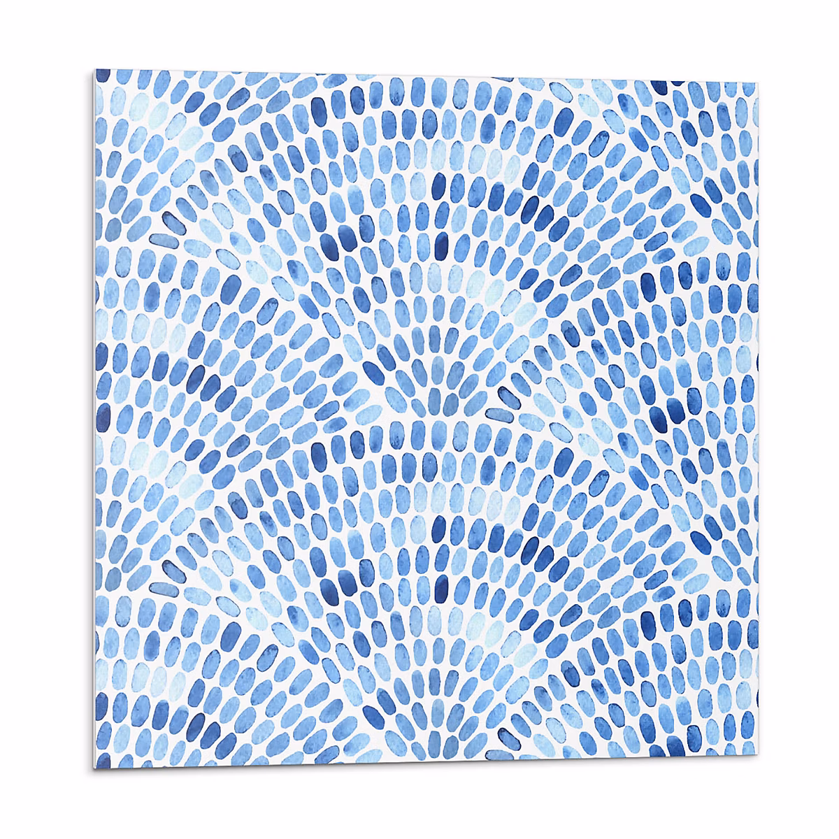 Carreaux De Vinyle Wallfluent 20 × 20 cm Vagues Aquarelles 20 pièces