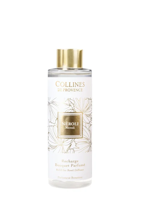 Recharge pour bouquet parfumé Collines de Provence Fleurs & Ecorces Néroli - 200 ml