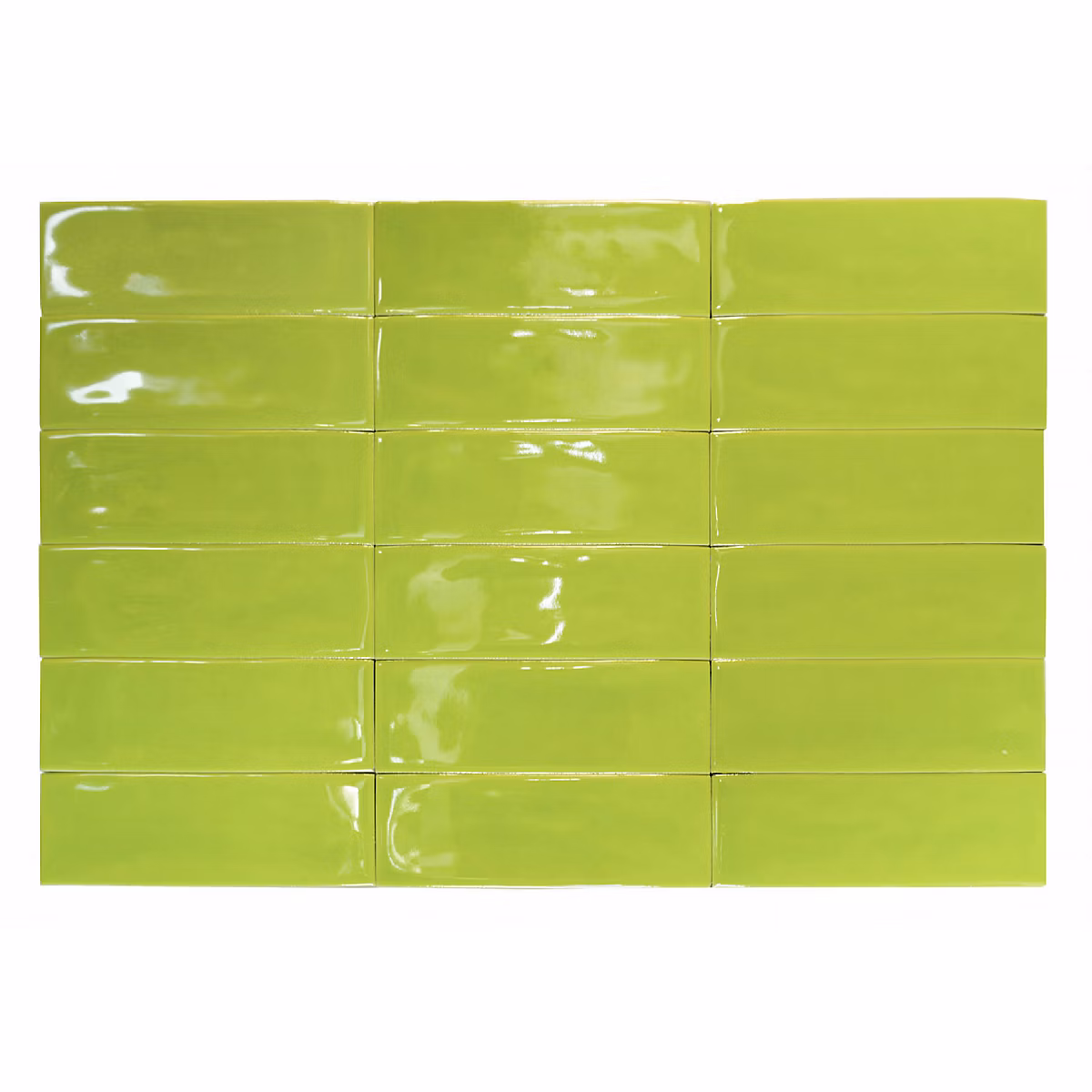 Altea Pistache Série Revêtement grès cérame premium 5 × 15 cm.