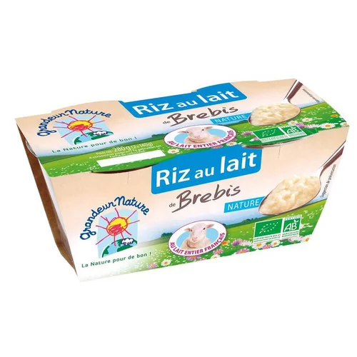 Riz au lait de brebis - 2 x 100 g