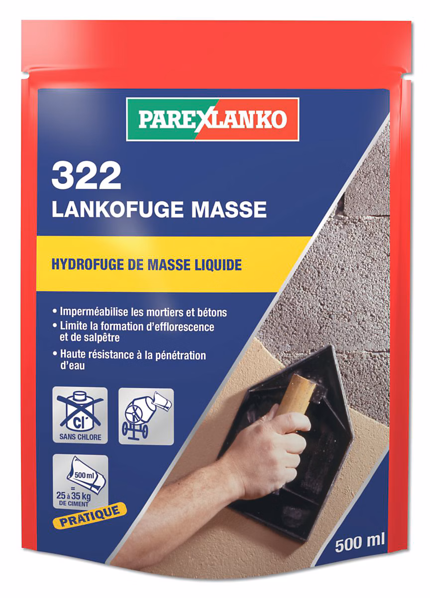 Matériaux de construction – 322 lankofuge masse 500 ml parexlanko