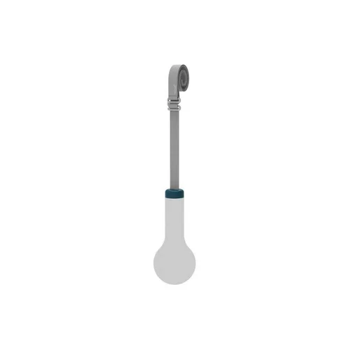 Sangle de suspension en polyester avec culot bleu Acapulco pour lampe Fermob Aplo - Ø 5 x 100 cm