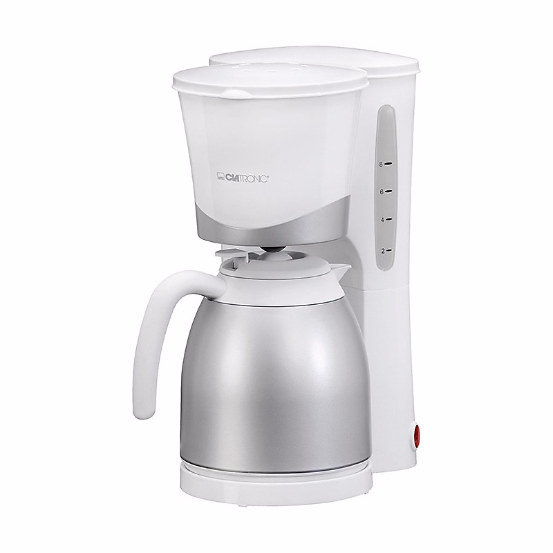 Cafetière thermos 8-10 tasses 1L Clatronic KA 3327 Blanc – Réf. POYLSJVEN5156899030