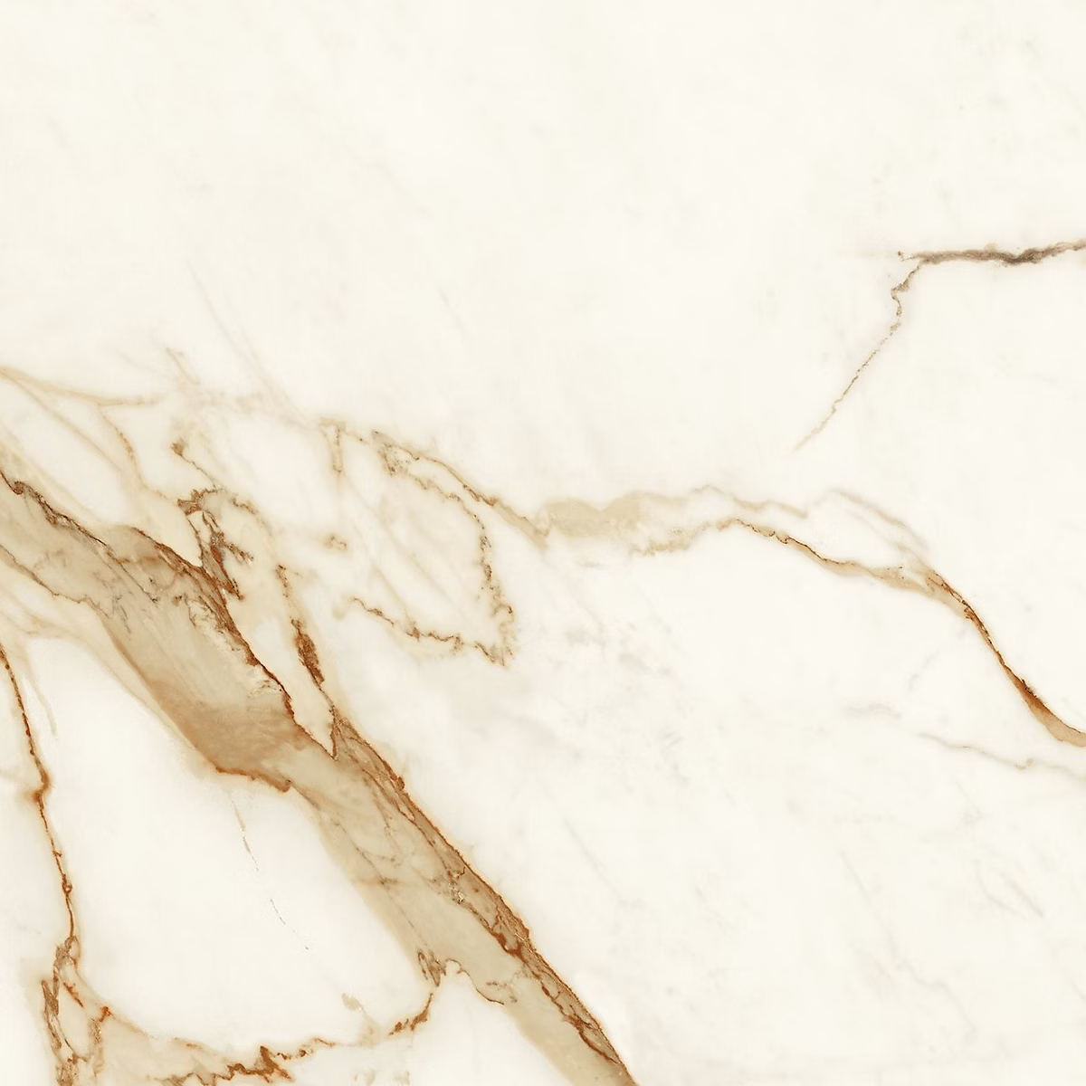 Carrelage effet Marbre Blanc Calacatta Supreme 60 × 60 × 0 – 9 cm Mat Faventa, Sol et mur intérieur (vendu par carton de 1,08 m²), RO'
