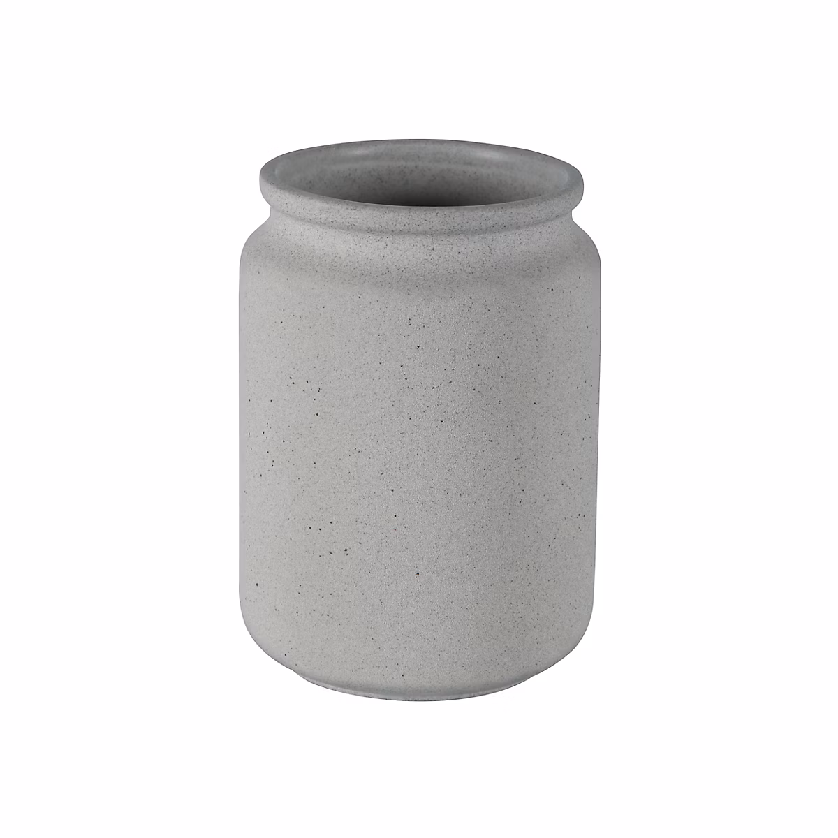 Gobelet MSV spirella Cement en céramique coloris gris Ø8 x H.11 cm – Réf. HNYVGEHCE5126431572