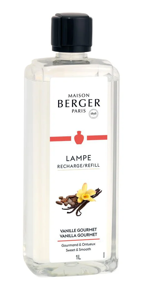 Parfum pour lampe Berger Vanille gourmet Maison Berger - 1000 ml