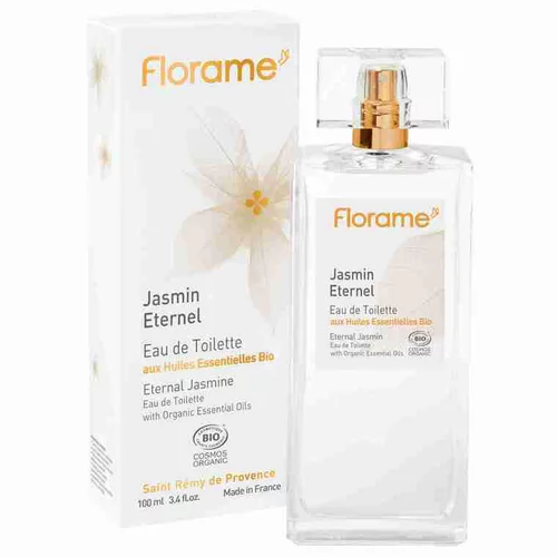 Eau de toilette Jasmin Éternel flacon spray 100 ml transparent