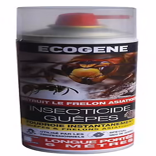 Aerosol Foudroyant Guêpes – Nids et Frêlons Longue Portée 500ml ECOGENE