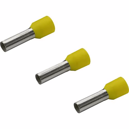 Embout de câble Rittal AS 4050.736 6 mm² x 12 mm – partiellement isolé, jaune