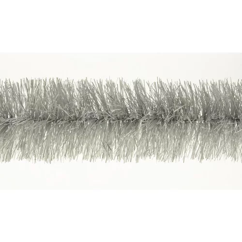 Guirlande satin en plastique argent - 2 m