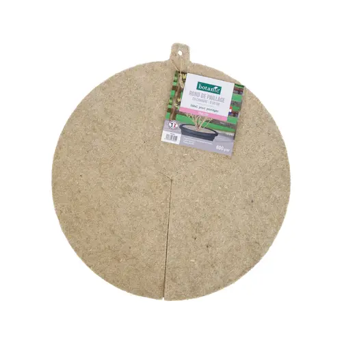 Rond de paillage en chanvre botanic® - Ø 50 cm