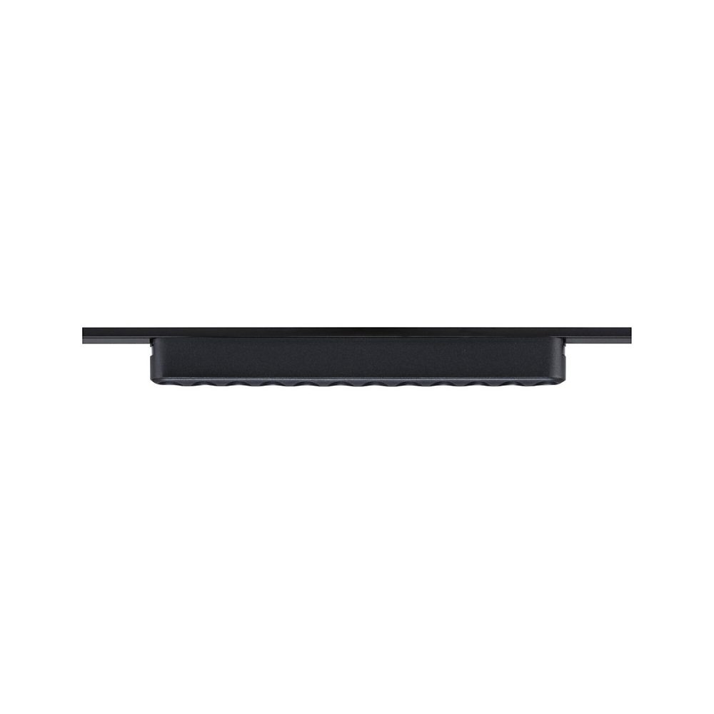Barre lumineuse LED noir effet brossé L.25 – 7 cm 1000 lm pour rail magnétique 10 W Paulmann Veya