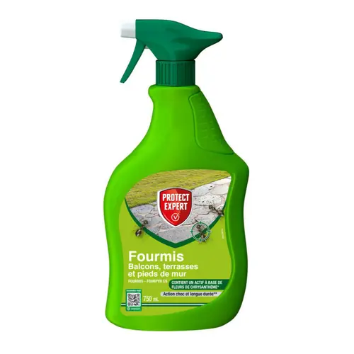 Pulvérisateur anti-fourmis au pyrèthre Protect Expert – 750 ml