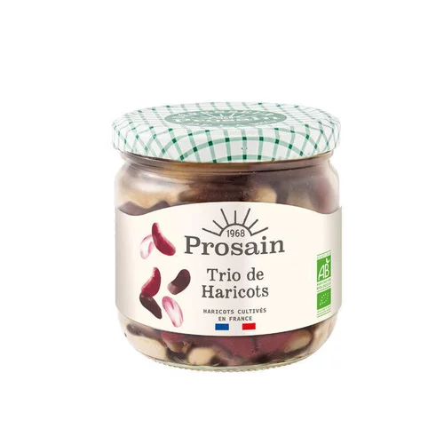 Trio de haricots bio Prosain - 345 g