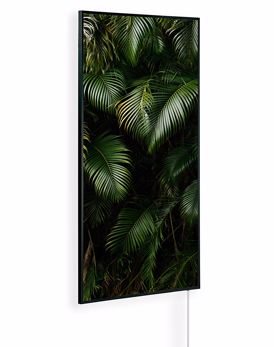 Radiateur soufflant – Chauffage infrarouge Könighaus Ambient Edition Tropicana 1200 W avec thermostat