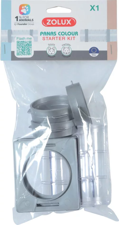 Start kit de connexion pour cage rongeur Zolux Panas Colour