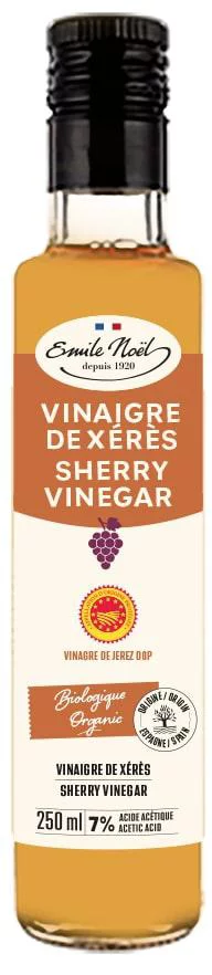 Vinaigre Xérès bio en bouteille de 25 cl