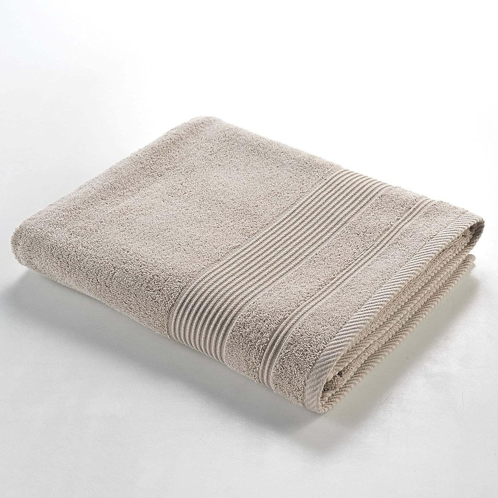 Drap de Bain 90 × 150 cm 100% Coton Taupe
