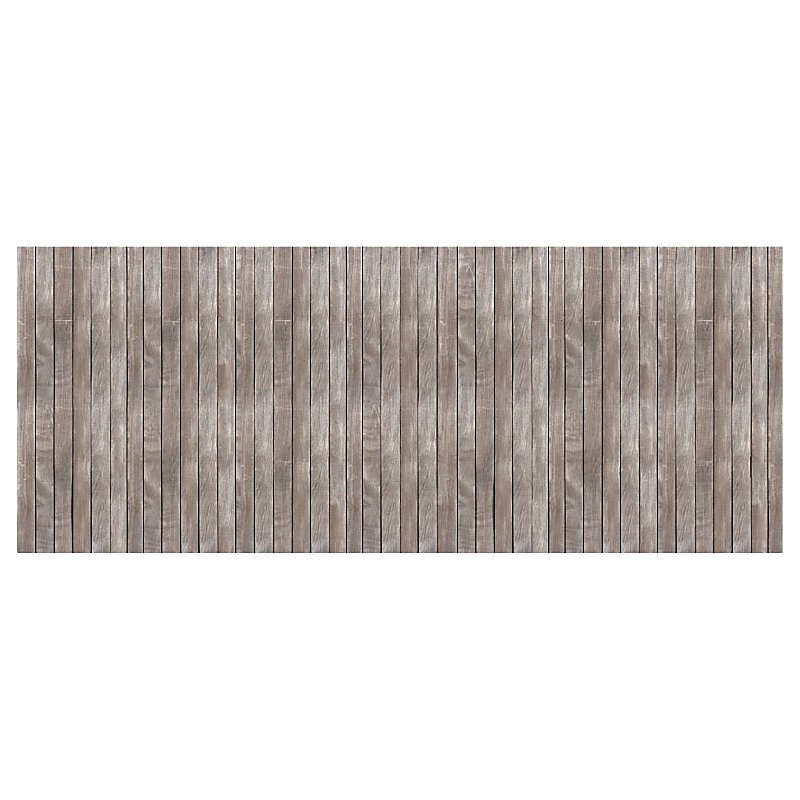 Brise vue imprimé TECK – H.2 x L.5 m, 100% occultant, Made in France par Scenolia + kit de fixation offert