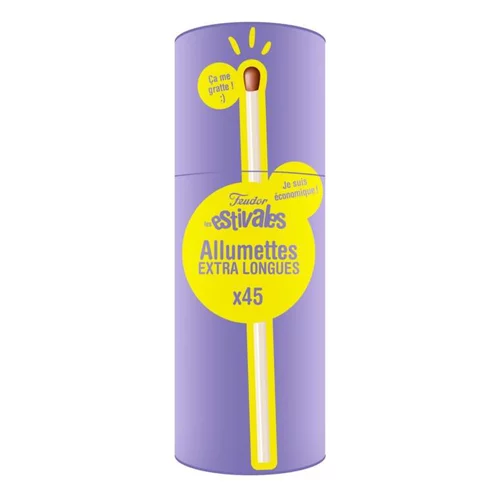 Boîte d’allumettes extra longues x 45
